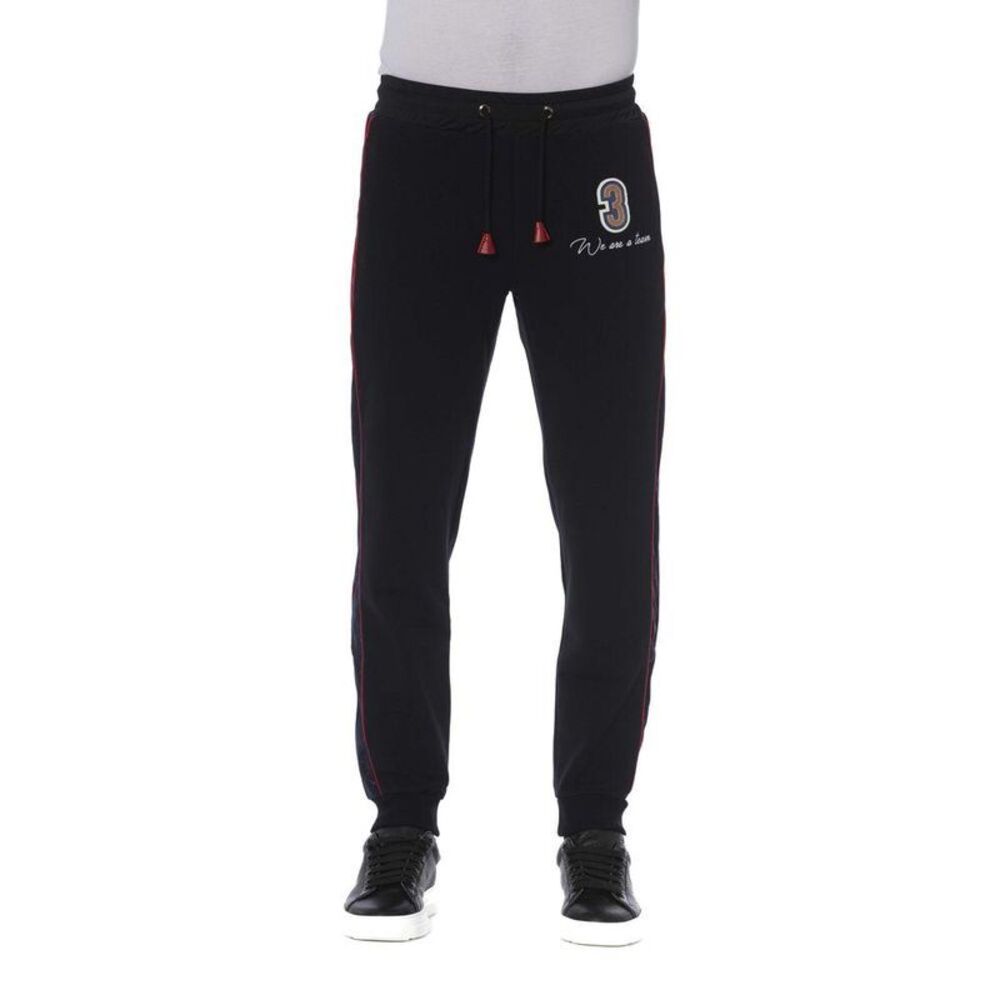 Trussardi We Are a Team Joggers TR24075 Men Black Jeans & Pants